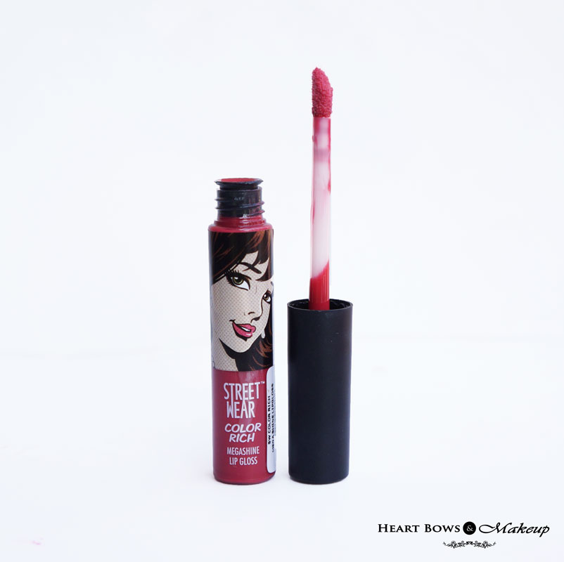 Street Wear Color Rich Megashine Lipgloss Party Melon Review, Swatches & Price