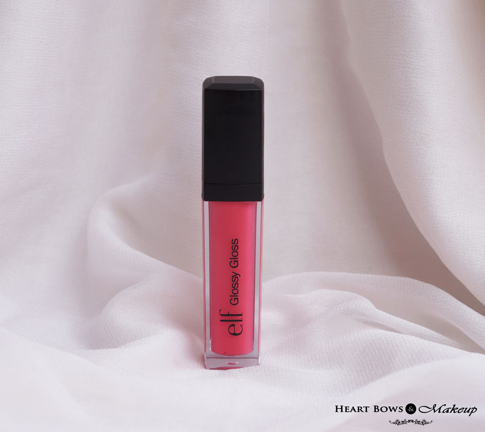 elf Glossy Gloss Wild Watermelon Review: Best Pink Lipgloss