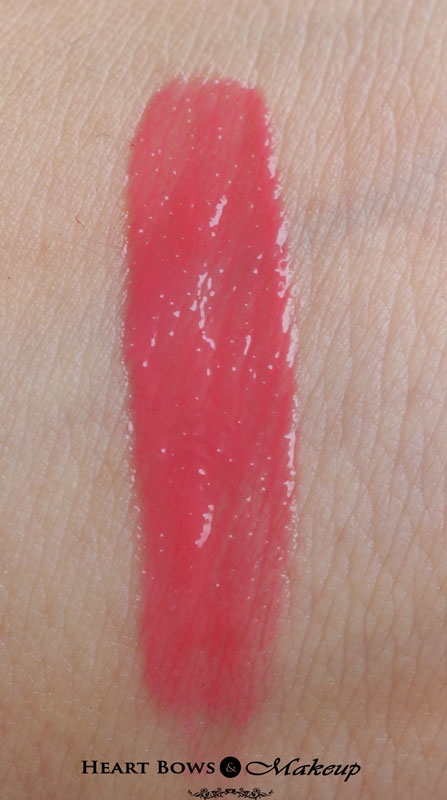 elf Glossy Lipgloss Wild Watermelon Review & Swatches
