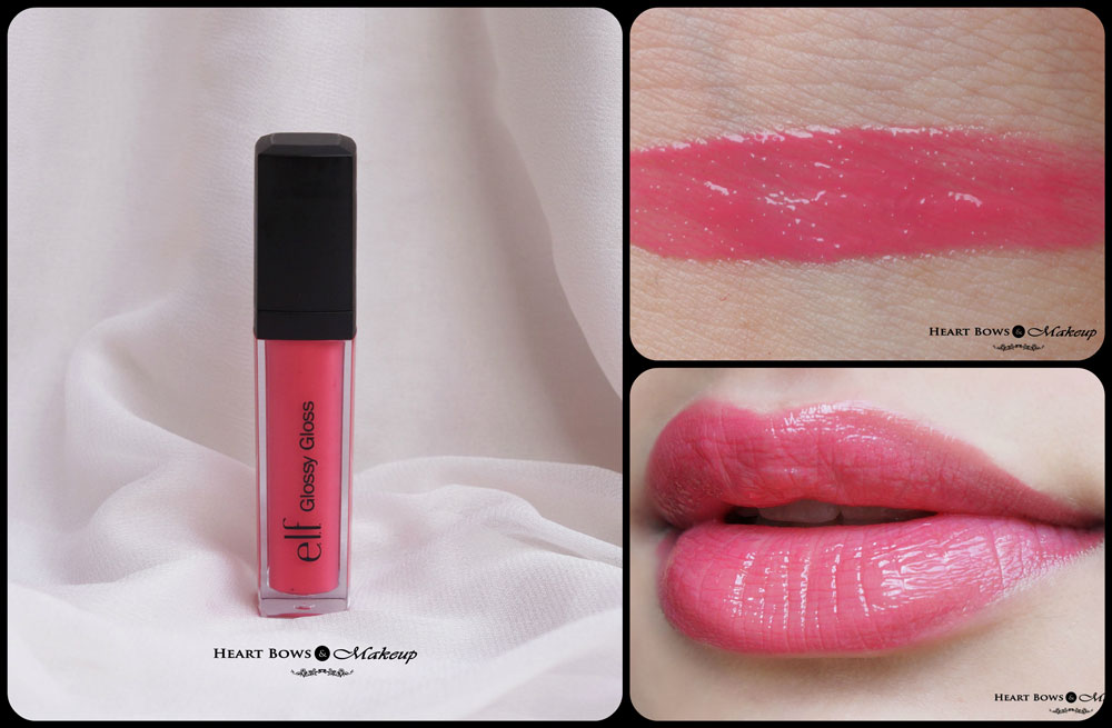 elf Glossy Gloss Wild Watermelon Review, Swatches & Price
