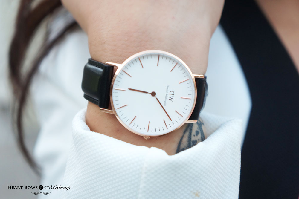 Daniel Wellington Classic Bristol Lady Watch With Rose Gold Dial