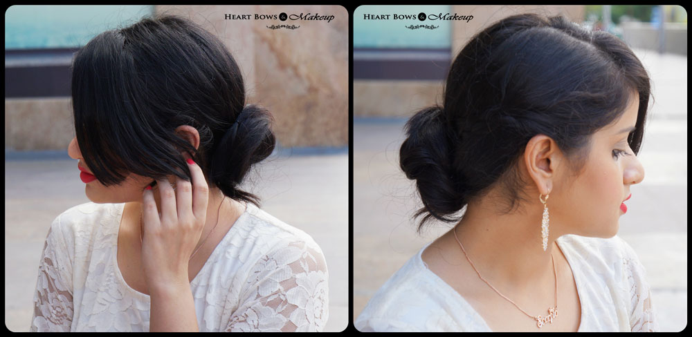 Indian Makeup & Beauty Blog: Sophisticated and Classy Bun Hairdo