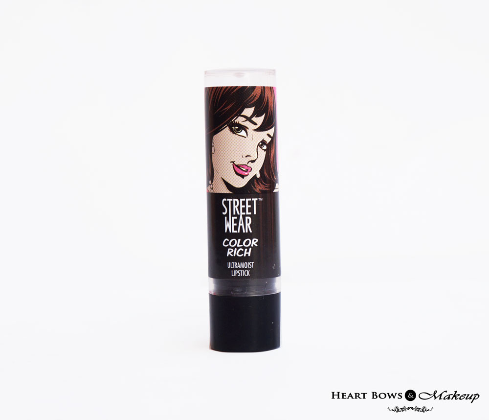 Street Wear Color Rich Ultra Moist Lipstick 25 Pink Persuasion Review, Swatches & Buy Online India