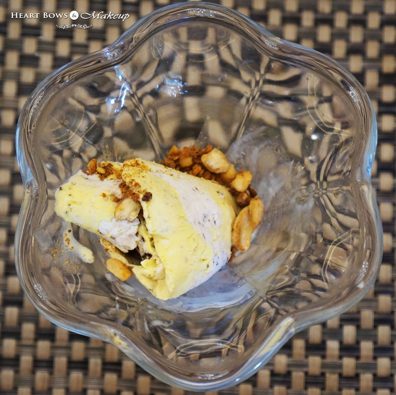 Ssence Restaurant New Delhi Review: Teppanyaki Ice Cream