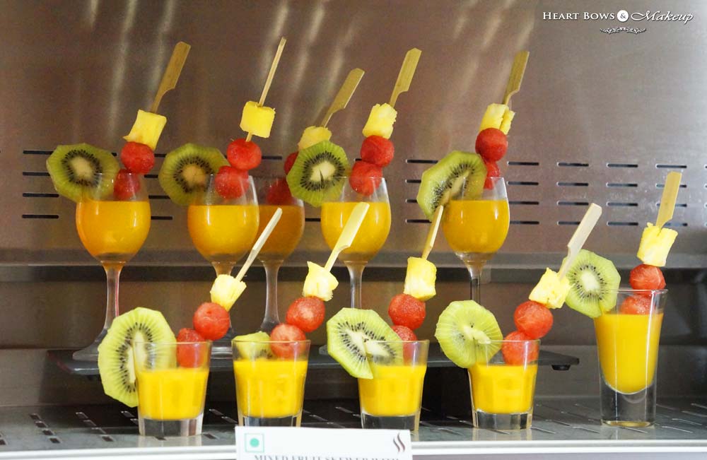 Mixed Fruit Skewer With Mango Shooter, Vege-Licious Extravaganza at Ssence