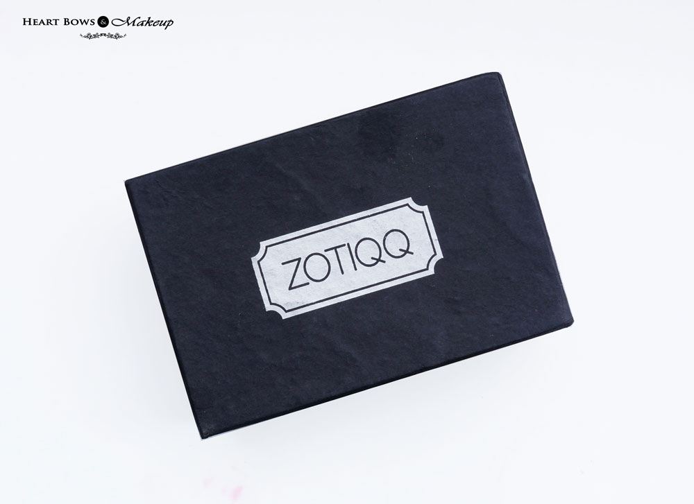 ZOTIQQ September Jewellery Box Review, Products & Price