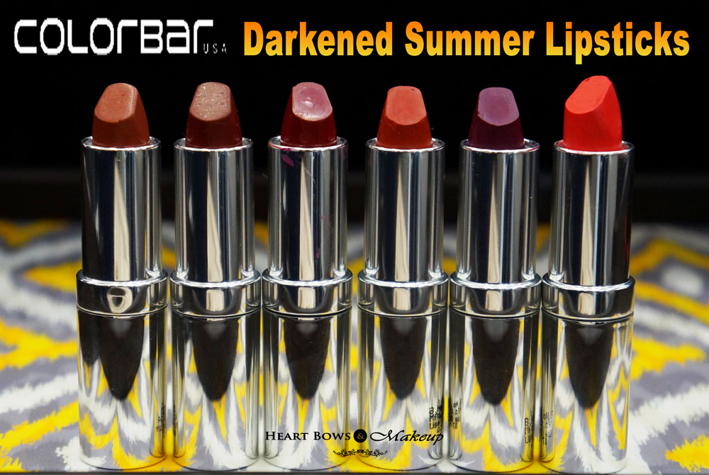 Colorbar Darkened Summer Lipstick Review, Swatches, Price & Buy Online India
