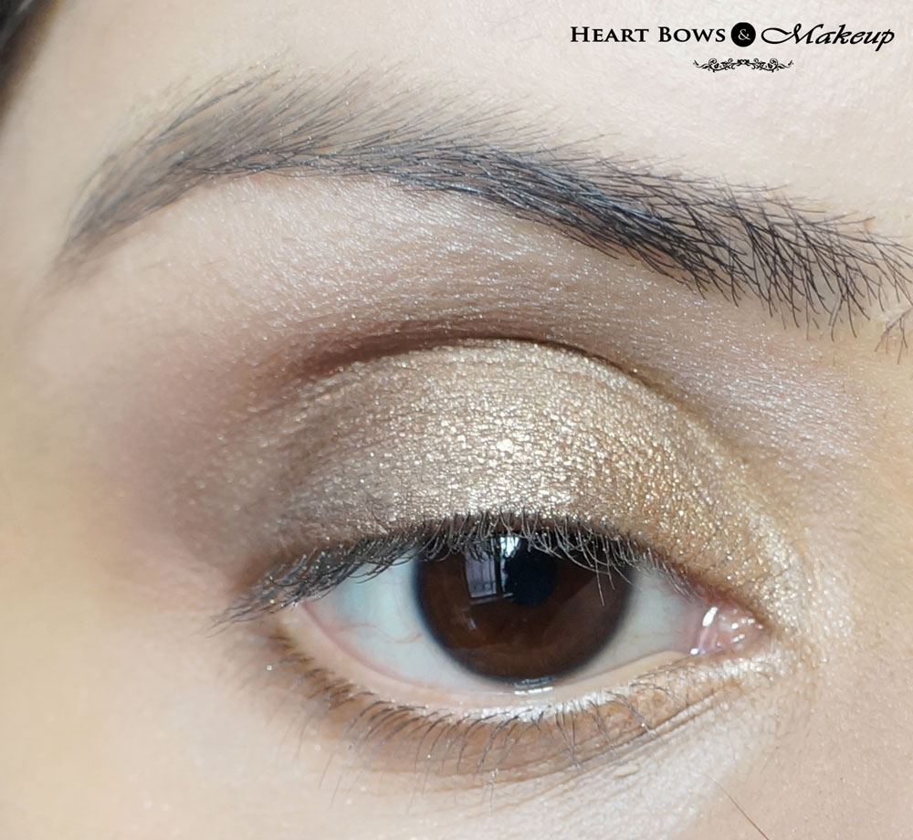 Gold Smoky Eye Makeup Tutorial