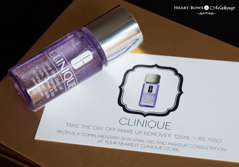 My Envy Box October Review: Clinique Take The Day Off Make Up Remover