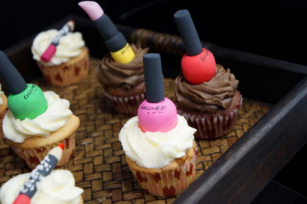 Colorbar Bloggers Meet: Delicious Makeup Cupcakes