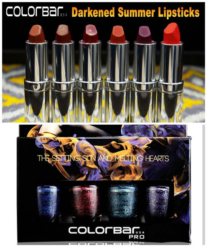 Colorbar Darkened Summer Collection: Lipsticks & Nail Paints
