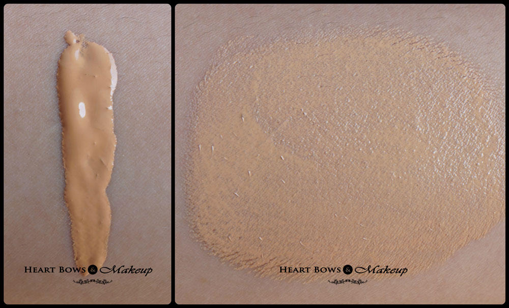 MAC Pro Longwear Foundation NC 30 Swatches on Indian Skin & Review