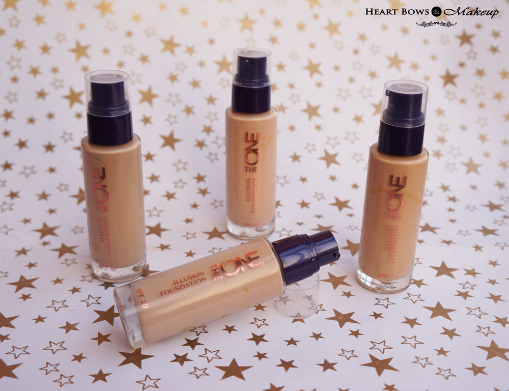 Oriflame The ONE IlluSkin Foundation Review & Shades