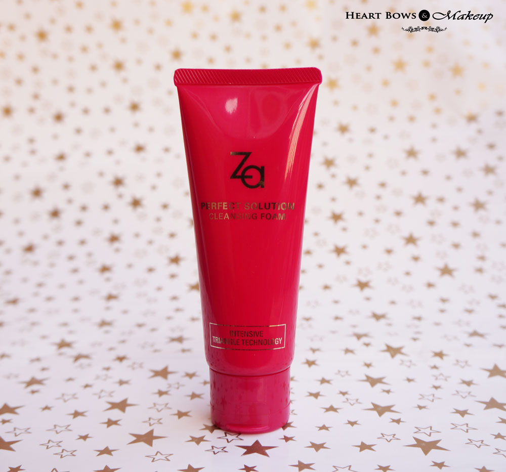 ZA Perfect Solution Cleansing Foam Review, Price & Buy Online India