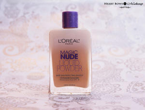 L'Oreal Paris Magic Nude Liquid Powder Foundation Review & Swatches
