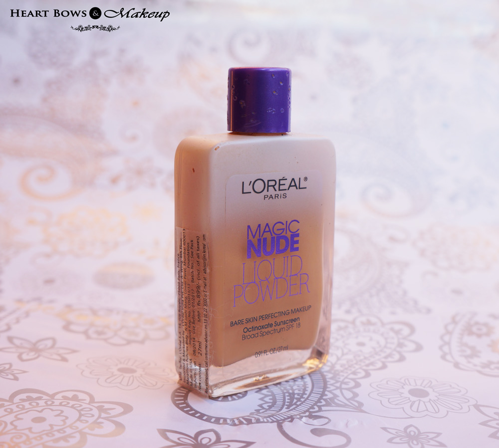 L'Oreal Magic Nude Liquid Foundation Review
