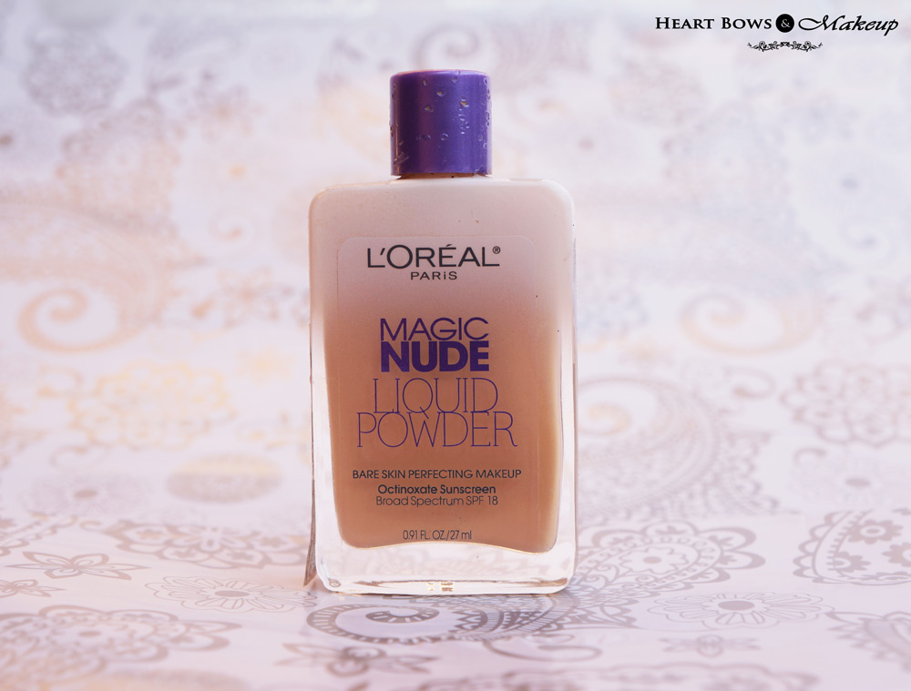 L'Oreal Paris Magic Nude Liquid Powder Foundation 320 Natural Beige Review, Swatches, Price & Buy Online India