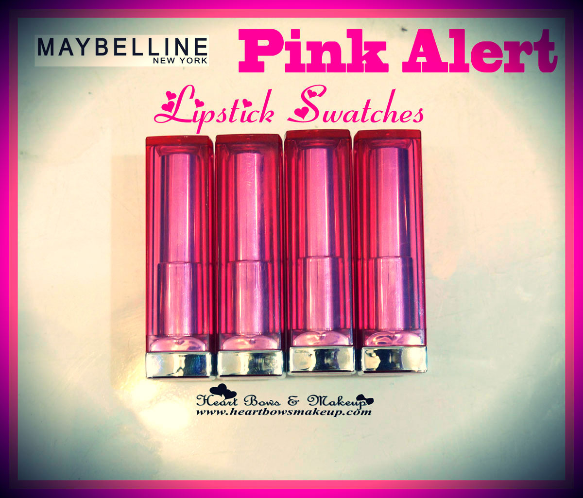 Best Makeup Launches of 2014: Maybelline Pink Alert POW Lipsticks