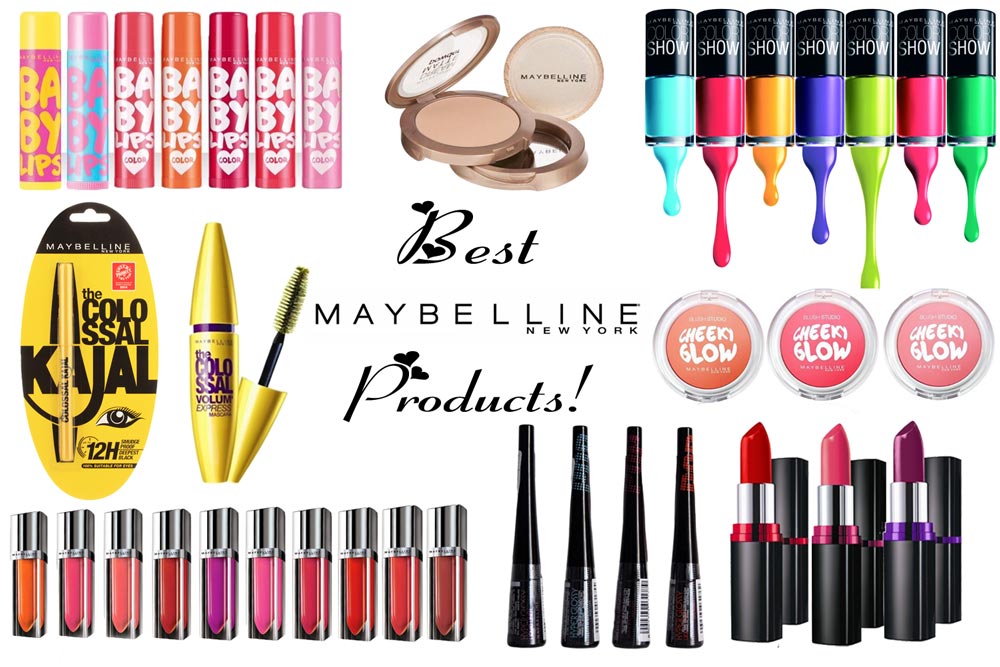 Best Maybelline Products- Top 10!