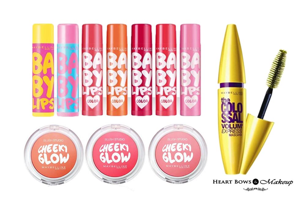 Best Maybelline Products - Colossal Mascara, Baby Lips & Cheeky Glow Blushes!