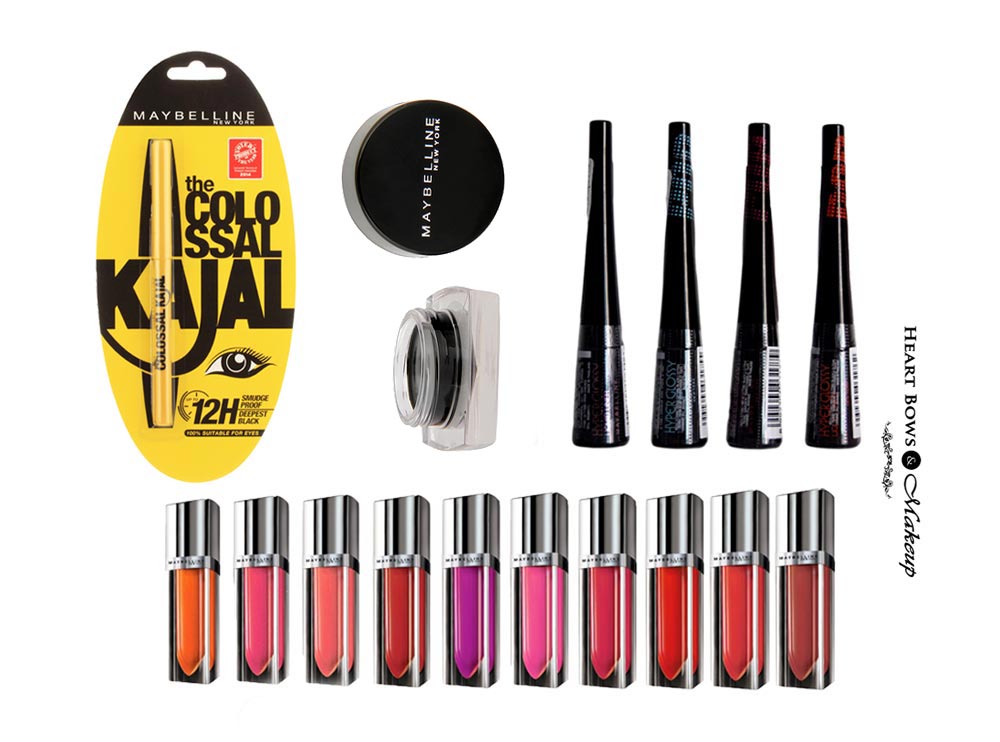 Best Maybelline Products & Must Haves: Color Show Nail Paints, Dream Matte Powder & Colorshow Lipsticks!