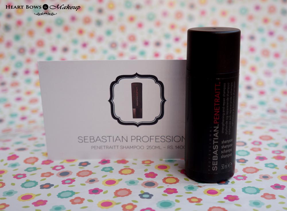 My Envy Box January Review, Products & Subscribe: Sebastian Professional Penetrairtt Shampoo 