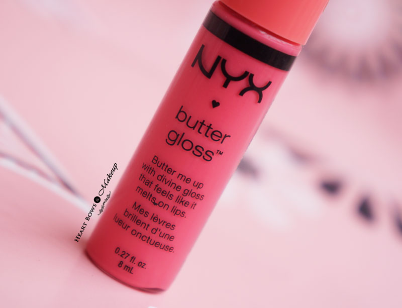 NYX Butter Gloss Peaches And Cream Review