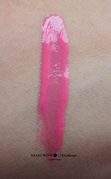 NYX Butter Gloss Peaches and Cream Swatch & Review