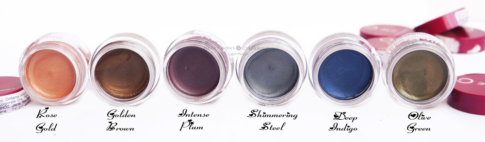Oriflame The ONE Colour Impact Eyeshadow Review, Swatches & Shades