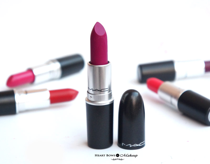 Best MAC Fuchsia Purple Lipstick: Flat Out Flabulous