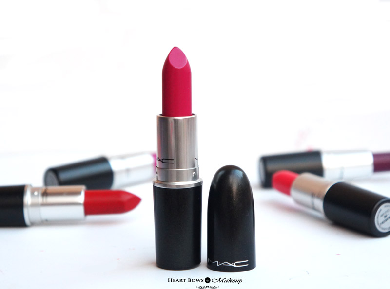 Best MAC Pink Lipstick: Girl About Town