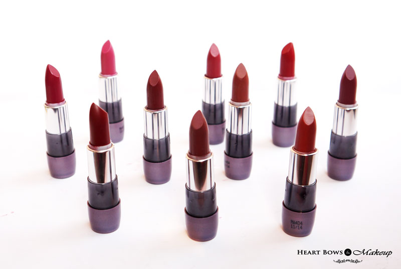 Oriflame The ONE Lipstick Swatches, Review & Buy Online India