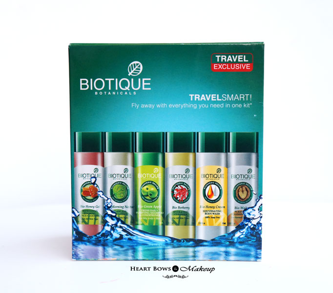Biotique Travel Kit Review, Price, Products & Buy Online India