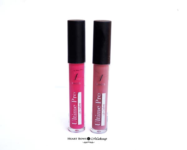 Faces-Ultime-Pro-Lip-Creme-Pink-A-Colada-Nude-Mojito-Review-Swatches-Price-Buy-India