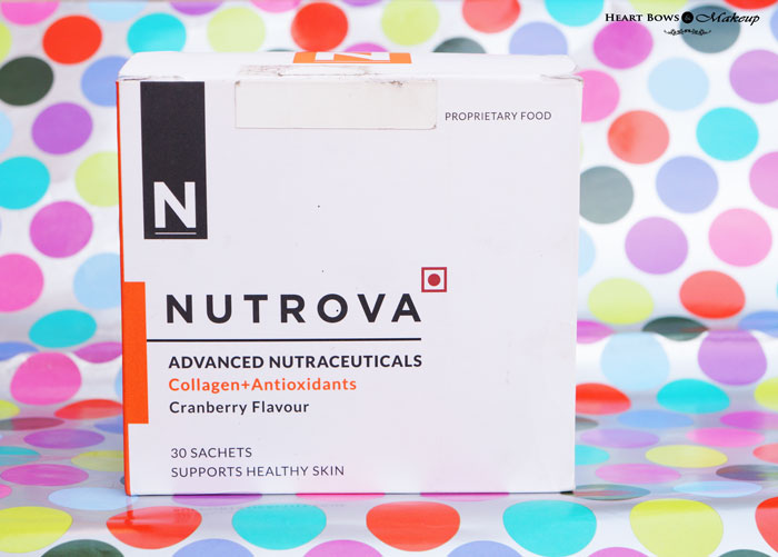 Best Anti Aging Supplement: Nutrova Advanced Nutraceuticals Collagen + Antioxidants Review, Price Buy Online India