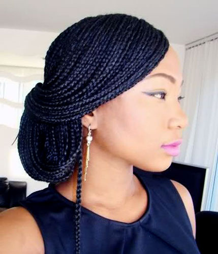 Cute Hairstyles With Box Braids