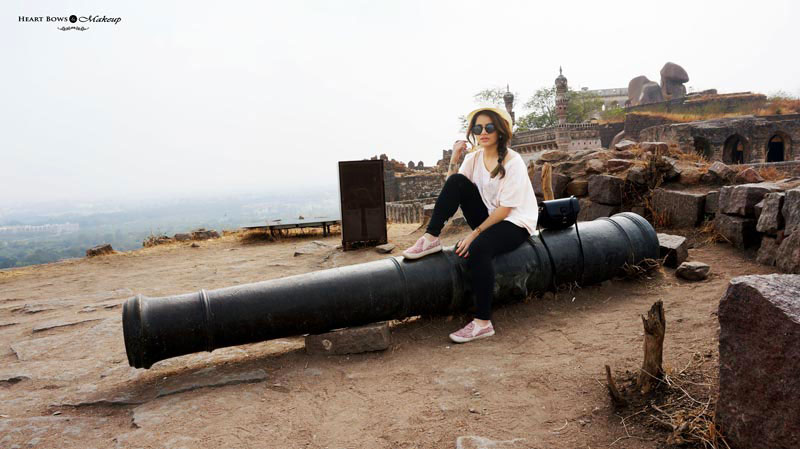 Best Indian Fashion Blog Summer OOTD Golconda Fort Hyderabad