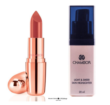 Best Chambor Makeup In India Lipsticks And Highlighter