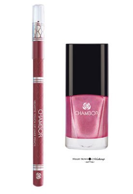 Best Chambor Makeup Products Worth Buying India Lip Liners Nail Paints