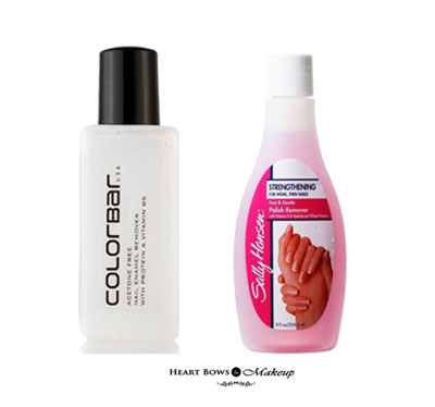 Best Acetone Free Nail Polish Removers & Wipes in India: Our Top 8! - Heart  Bows & Makeup