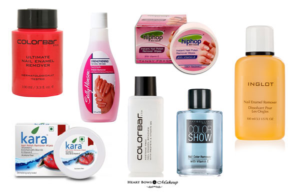 Best Acetone Free Nail Polish Removers & Wipes in India: Our Top 8! - Heart  Bows & Makeup