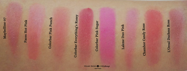 Top 15 Affordable Drugstore Pink Blushes In India Lakme Colorbar Loreal
