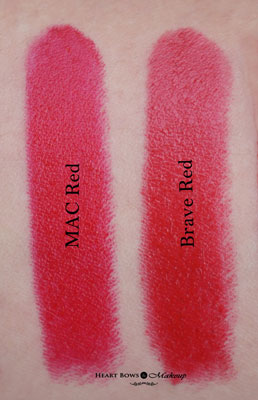 Top Mac Creamy Red Lipstick For All Skintones