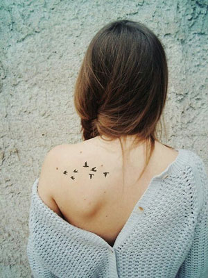 35+ Best Back Tattoo Designs & Images For Girls - Heart Bows & Makeup