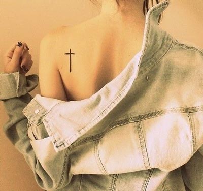 Simple Spiritual Back Tattoos 2016