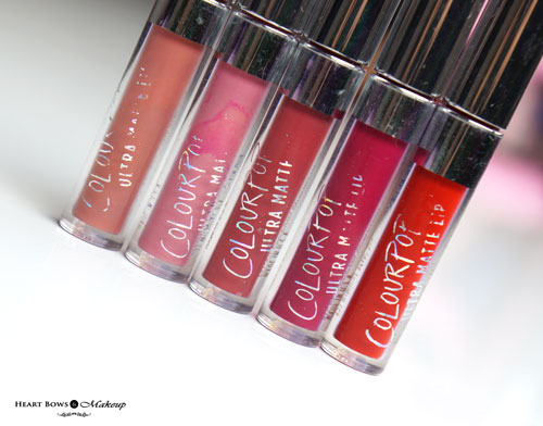 Colourpop Matte Liquid Lipstick Review Swatches
