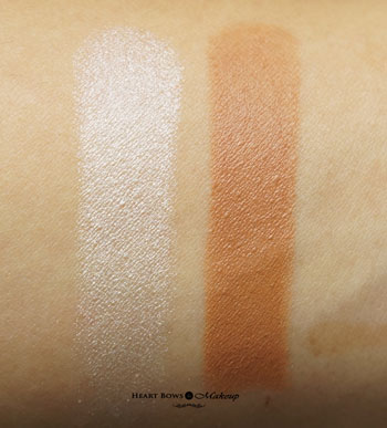 Maybelline V Face Contour Duo Stick Swatches Review