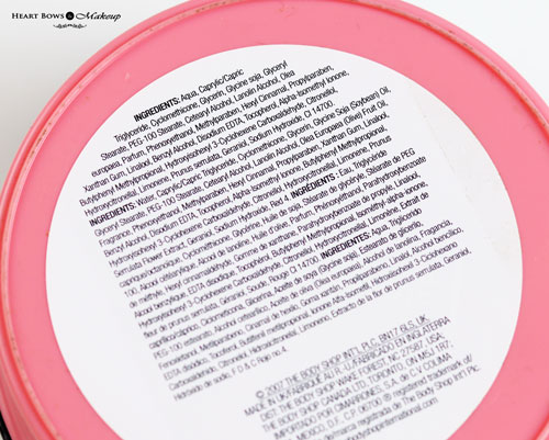 Tbs Japanese Cherry Blossom Body Butter Ingredients Review