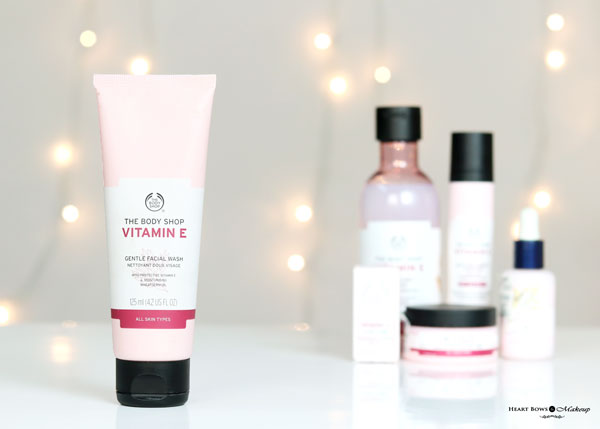 The Body Shop Vitamin E Skincare Range Review Giveaway 5