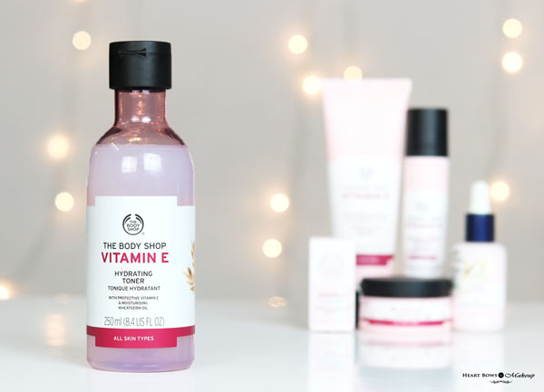 The Body Shop Vitamin E Skincare Range Review Giveaway 5